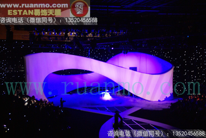 愛慕新品發(fā)布會舞臺背景