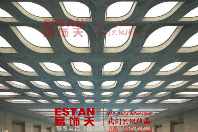 企業游泳館吊頂